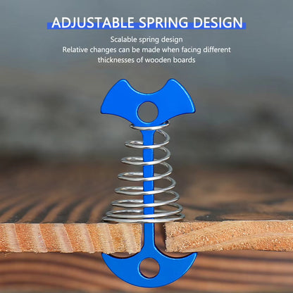 Adjustable Spring Fishbone Anchor