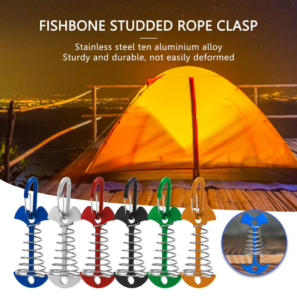 Adjustable Spring Fishbone Anchor