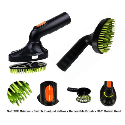 Pet Hair Brush Cleaner Nozzle