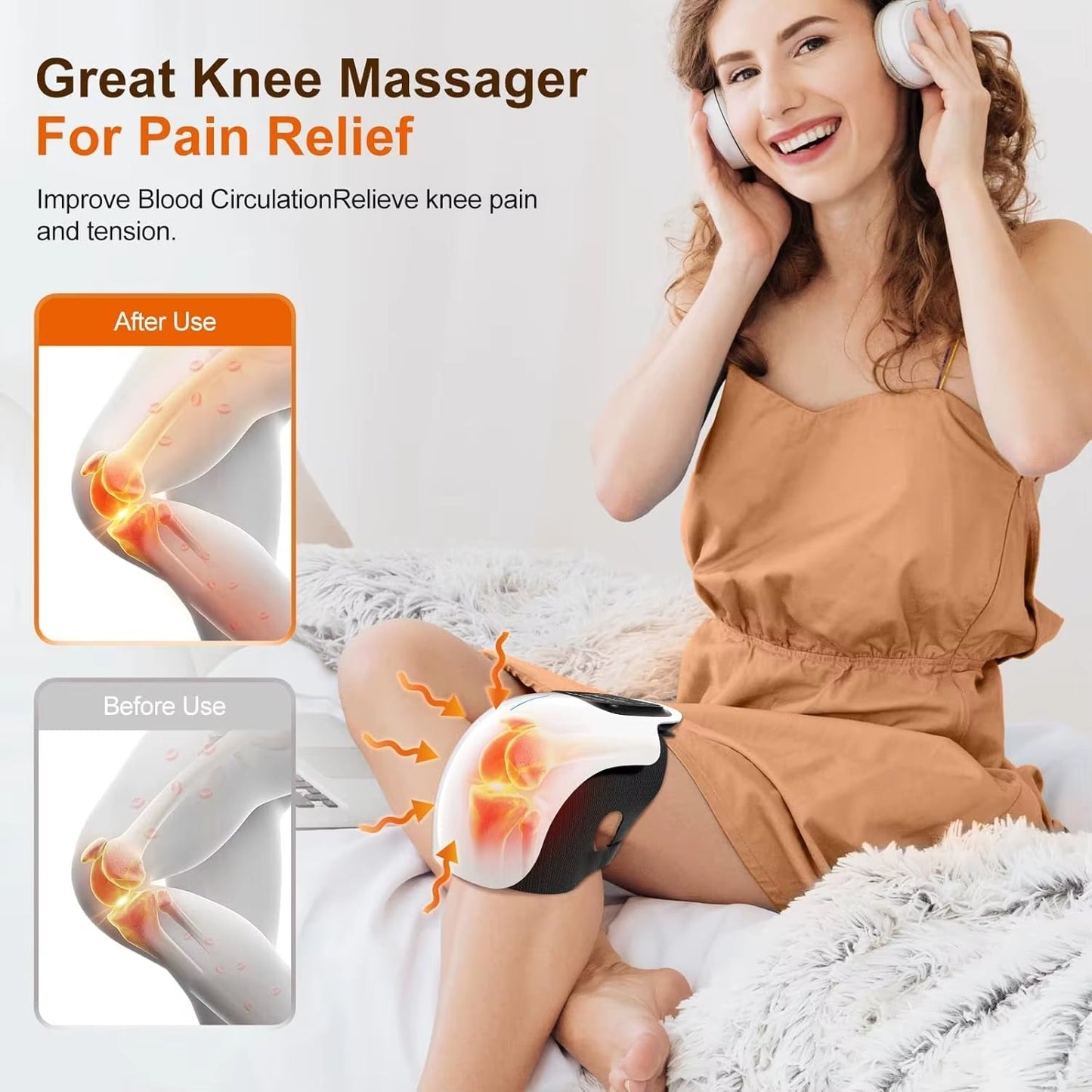 Electric Heating Wireless Knee Pad