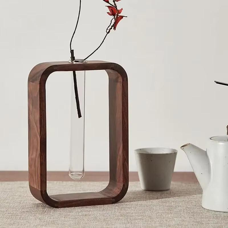 Glass Hydroponic Plant Container